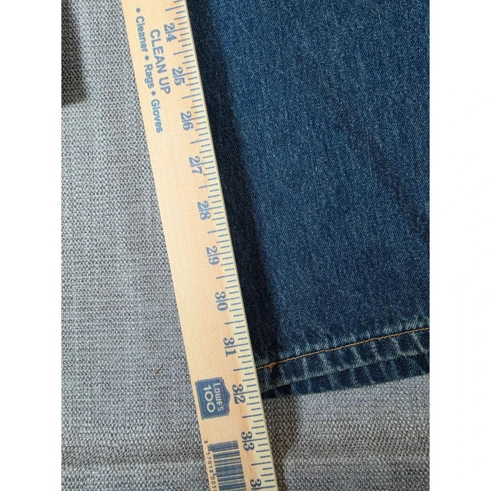 Harley Davidson Jeans Mens 34/32 Blue Traditional Fit Straight Leg Denim